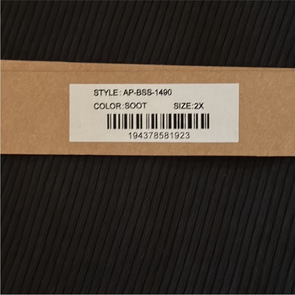 SKIMS COTTON RIB ONESIE in Soot NEW - Picture 9 of 11